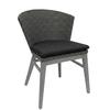 ELLY DARKGREY WICKER W/CUSHION #A1010-500-74