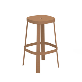 THOR BACKLESS STOOL COPPER